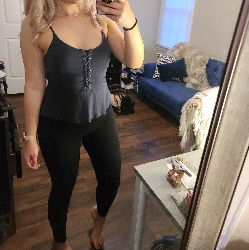 American Eagle Peplum tank SOLD